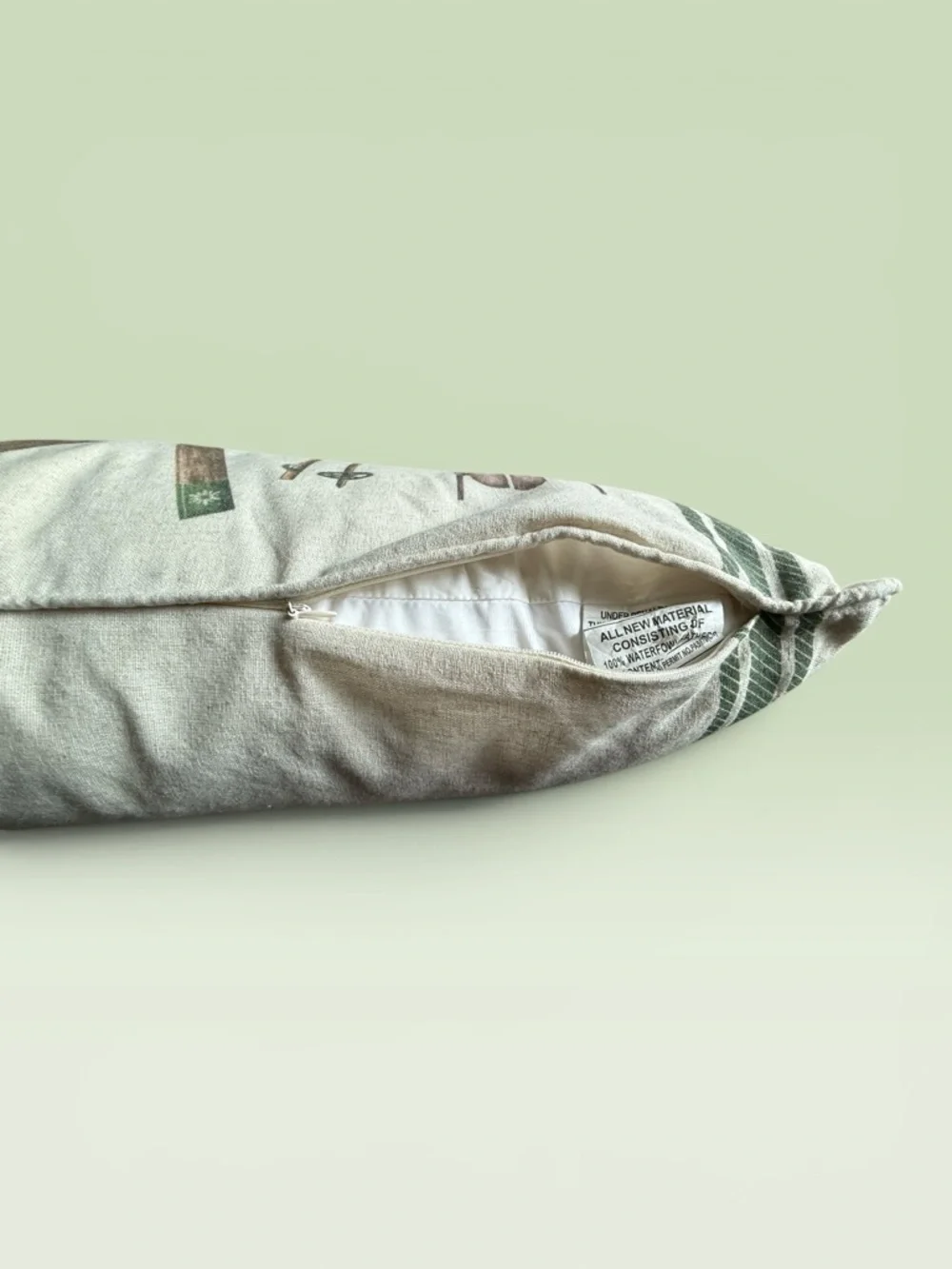 Two Aspen Est 1949 Feather Filled Winter Gear Accent Pillows